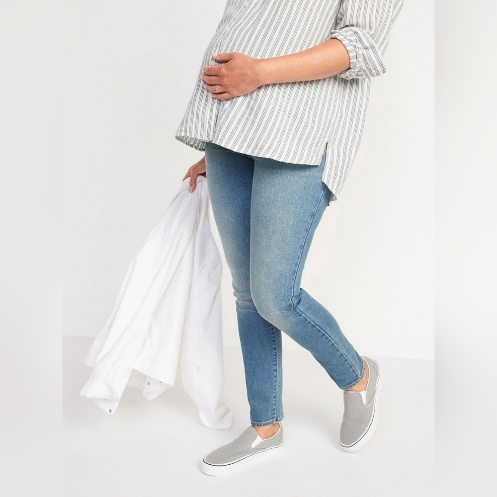 Old Navy Maternity Skinny Full Panel Jeans